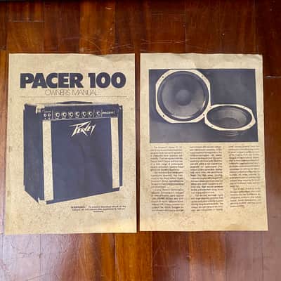 Peavey Pacer 100SS Series 1x12 Guitar Combo SCORPION RARE 1976 image 22