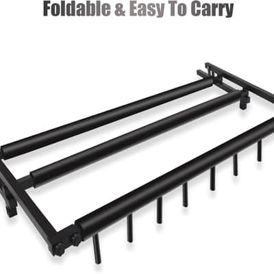 Multi Guitar Stand, 7 Guitar Stand Rack, Folding Guitar Stand, Guitar Rack for Multiple Guitars for Acoustic, Electric Guitar, Bass, Guitar Holder Stand, Multiple Guitars Display (7 Holder) image 4
