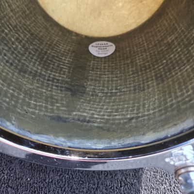 Latin Percussion Fiberglass Bongo Pair w/ Comfort Curve Rims, LP Stand, and Bag - Black (C020-6) image 8