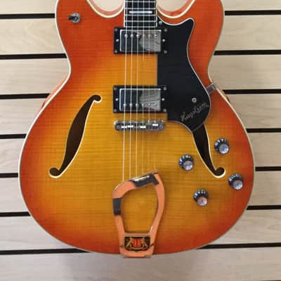 Hagstrom Viking Deluxe ii semi hollow thinline es dot image 5