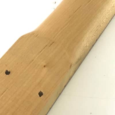 BG Viper Custom Project Guitar Neck Light Relic Satin Rock Maple Jumbo Frets Luthier Project! image 6