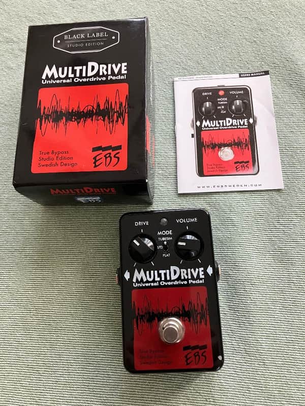 EBS MultiDrive Studio Edition 2010s - Black/Red image 1