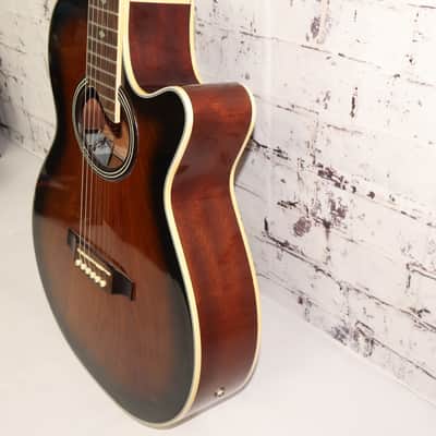 Galveston SB-300 Acoustic Electric Hollow Body Guitar Made in Korea image 5
