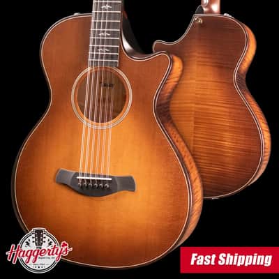 Taylor Builder's Edition 652ce 12-String Grand Concert Acoustic/Electric Guitar - Wild Honey Burst with Hardshell Case image 1
