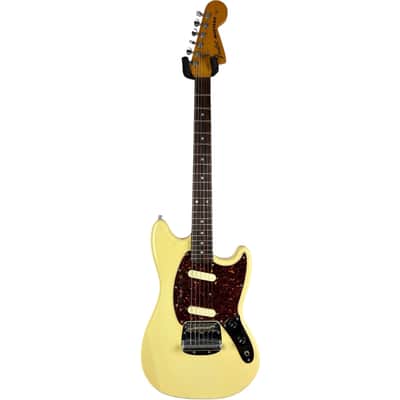 Fender Japan 69 Reissue Mustang 1984-1987 - Vintage White image 3