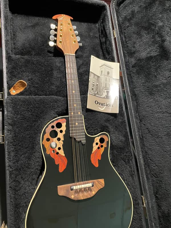Ovation MM68 Mid-90s - Black image 1