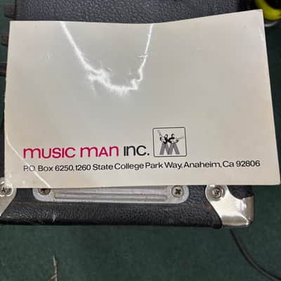 Music Man 212-HD One Thirty 2-Channel 130-Watt 2x12" Guitar Combo 1974 - 1979 - Black image 15