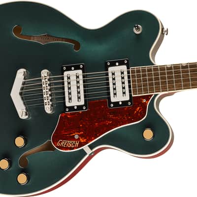 Gretsch G2622 Streamliner Center Block Double-Cut with V-Stoptail Cadillac Green image 1