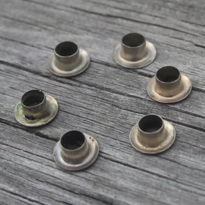 Vintage 1950's Gibson Kluson Deluxe Single Line Strip Tuners Ferrules ES SG 1960's image 3