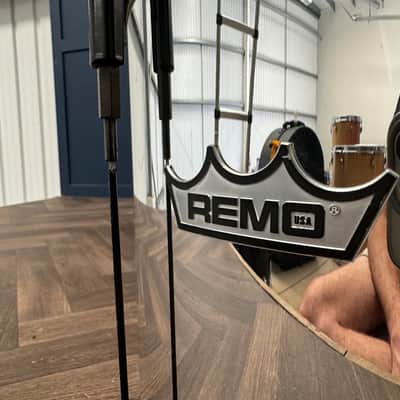 REMO 12"x 12" Surdo Chrome Drum / Drum Hardware #OA43 image 2