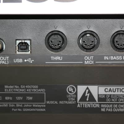 Technics SX-KN7000 Digital Arranger Keyboard W/Built In SD Reader & 128GB Card image 14