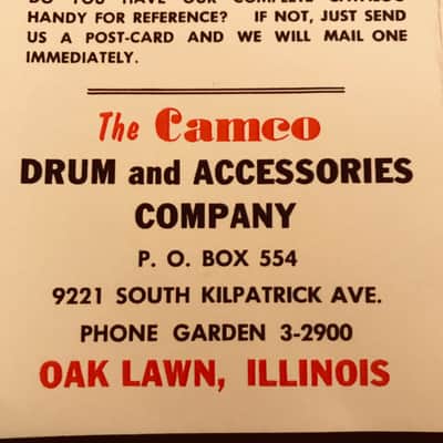 Camco New Tuxedo Superlative drum catalog 1965 image 4
