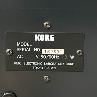 Korg VC-10 Vocoder - Serviced image 7