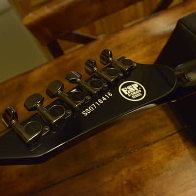 ESP EX Explorer Black James Hetfield Metallica Style Guitar EMG 81 60 + CaseMIJ Japan image 7