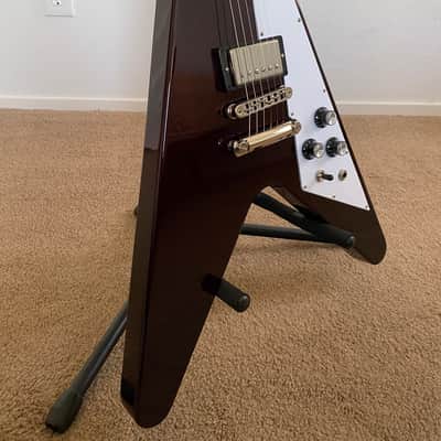 Gibson Flying V 2018 Aged Cherry image 2