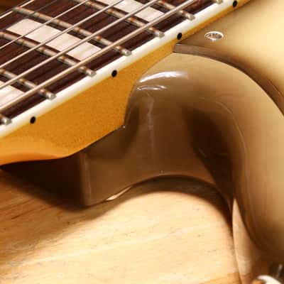 Fender Squier 2015 Vintage Modified Baritone Jazzmaster Antigua +HSC 84017 image 14