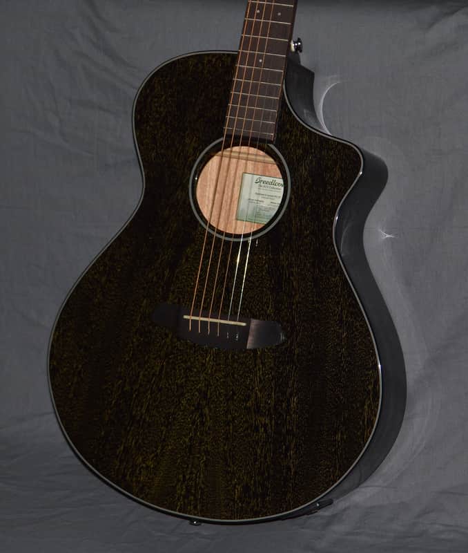 Breedlove Rainforest S Concert CE 2022 Black Gold image 1