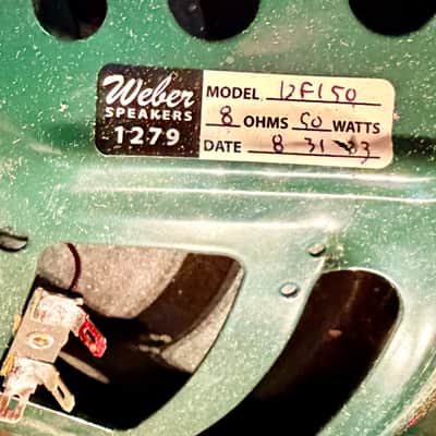 Weber 12F150 8-ohm 50W 12" speaker image 2