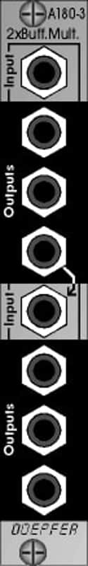 DOEPFER A-180-3 BUFFERED MULTIPLE : BRAND NEW :  [DETROIT MODULAR] image 1