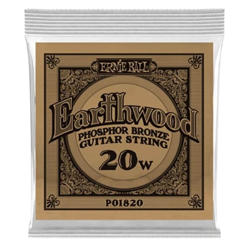 Ernie Ball Ernie Ball Earthwood .020 Phosphor Bronze Acoustic ...