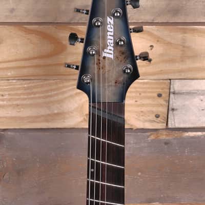 Ibanez RGMS7PB 7-String Multi-Scale Electric Guitar Cosmic Blue Starburst image 6
