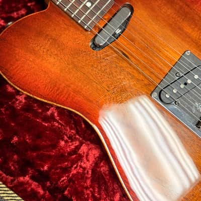 Fender American Select Carved Top Koa Telecaster 2012 - Sienna Edge Burst image 12