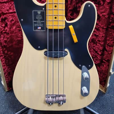 Fender 75th Anniversary American Vintage II 1951 Precision Bass, W/Case & Case Candy. Free Shipping!