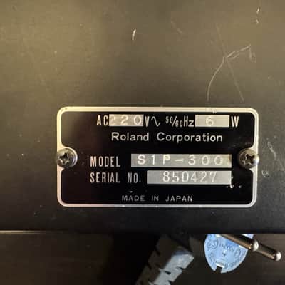 Roland SIP-300 Guitar Preamp 1979 - 1983 - Black Bild 10