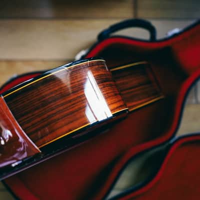 1998 K.Yairi RS-5 Classical Guitar – Hand Crafted in Japan | Solid Top | Signed Label | Hard Case | Vintage Tone image 15