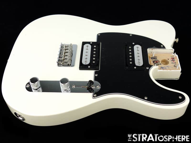 LOADED 2017 Fender Standard HH Telecaster Tele BODY Humbuckers Coil Split White image 1