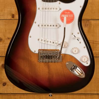 Squier Affinity Series Stratocaster - Laurel - 3-Colour Sunburst image 3