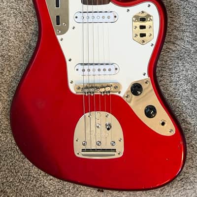 Fender Jaguar MIJ 1996 - Candy Apple Red - 50th Anniversary Edition - Made in Japan image 1