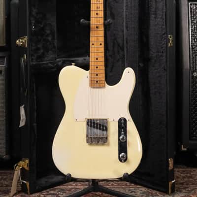 Fender 1956 Esquire Electric Guitar - Refinished Yellow with Hardshell Case - Used image 23
