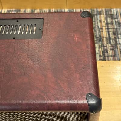 Mesa Boogie Dual Rectifier Trem-O-Verb Mid-90s - Burgundy tolex/ Gold grill image 15