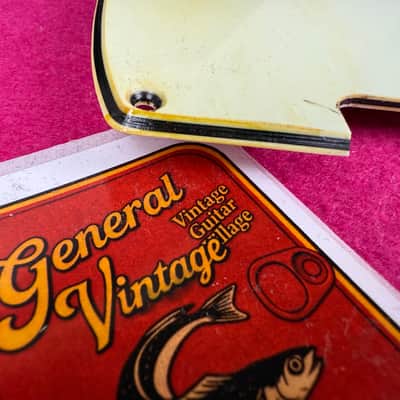 General Vintage Tone 1960’s pickguard for Telecaster ®️ extruded Máster of edad GVT®️ - Aged mint green image 6