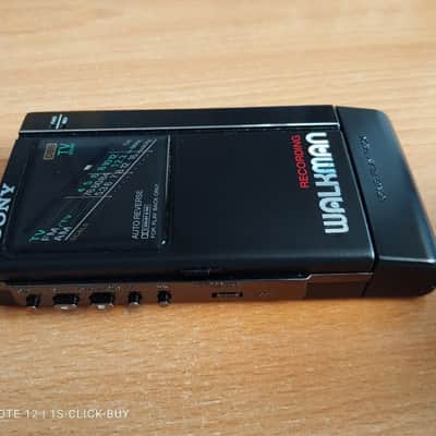 Sony WM F404 1988 - Sony recorder radio Cassette Walkman WM F404 black Cassette player working image 8