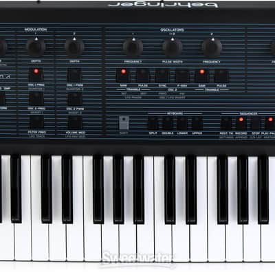 Behringer UB-Xa 16-voice Bitimbral Polyphonic Analog Synthesizer (UBXad9) image 2