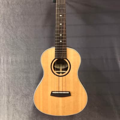 Kala Prototype Rosewood Spruce Top Tenor Ukulele w/ Olive Tweed Hard Case and D'addario Humidifier image 1