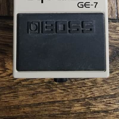 Boss GE-7 Equalizer (Black or Silver Label) 1997 - Present - Grey image 1