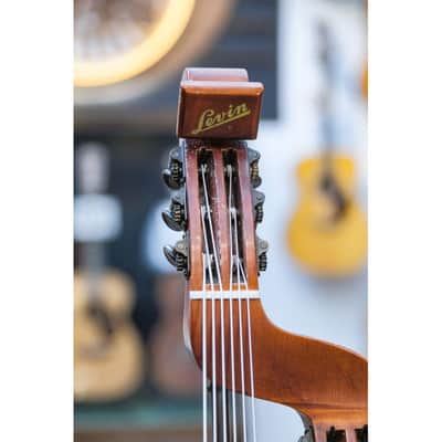 1943 Levin Model 102 12-string Bass Lute natural image 3