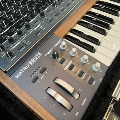 Arturia MatrixBrute 49-Key Analog Synthesizer + Flight Case (Timber Sides) image 10