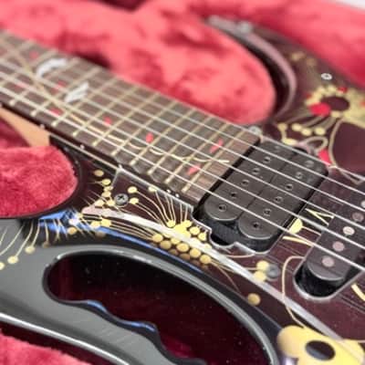 Ibanez JEM77-FP2 Steve Vai Signature 2010 - 2018 - Black Floral Pattern 2 image 5