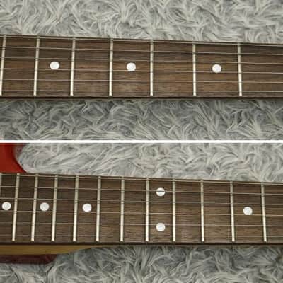 1990 made Greco GPM-1R Stratocaster type Fiesta Red finish Fujigen Made in Japan image 5