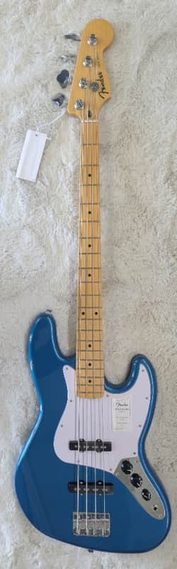 Mint Fender Standard Series 4-string Electric Jazz Bass Guitar, Aqua Marine Metallic image 1