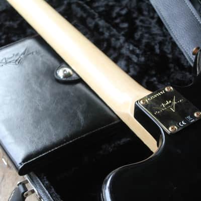 FENDER "Custom Shop 62 Jazzmaster JRN RW Aged Black, Gold Hardware" UNIQUE, 1 of 1 image 22