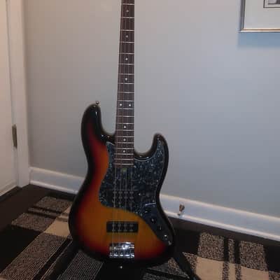 Bacchus BJB Jazz Bass w/Dual Humbucker Sunburst 9 lbs image 8
