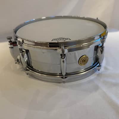 Like New! Gretsch G4160 USA Custom Chrome Over Brass 5x14" 8-Lug Snare Drum image 6