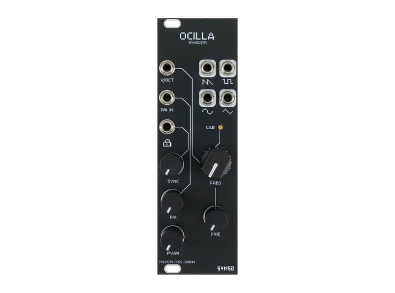 SYNSO OCILLA Analog VCO (Black) image 1