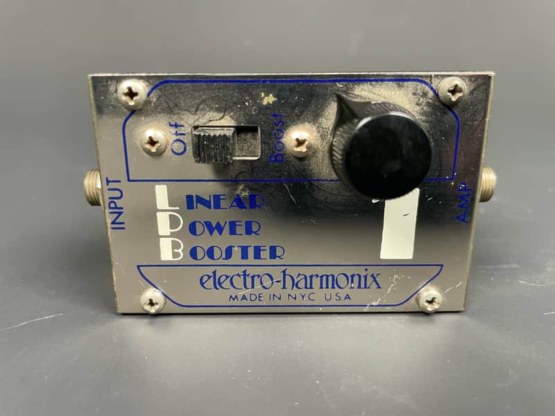 Electro-Harmonix LPB-1 Linear Power Booster 1970's - Chrome image 1