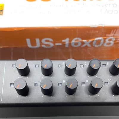 TASCAM US-16x08 USB Audio Interface/Mic Preamp 2014 - Present - Black image 3